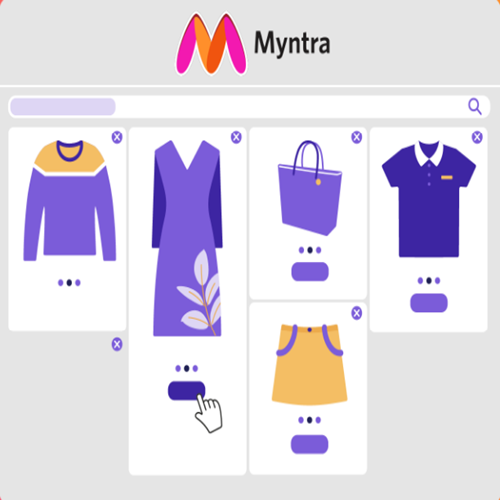 Myntra product listing icon