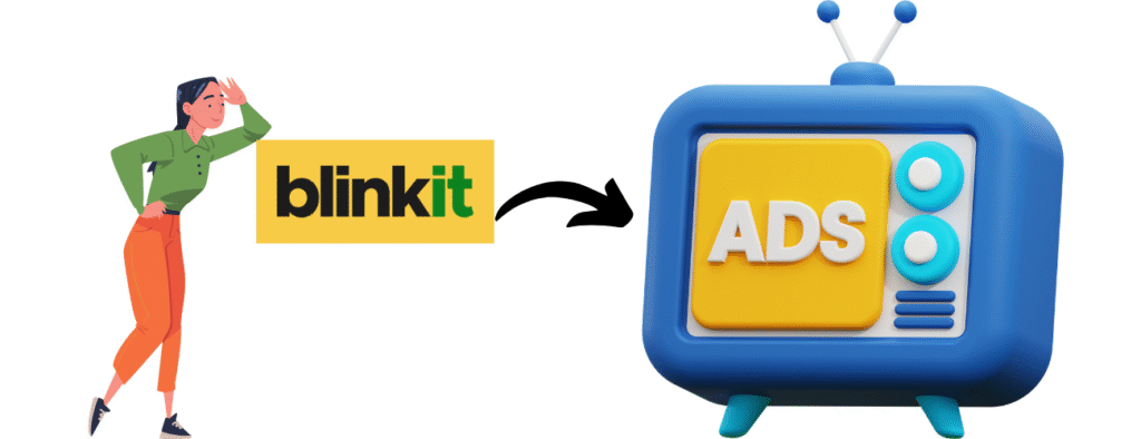 ads on blinkit
